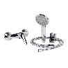 SET DE GRIFO MONOMANDO PARA DUCHA CON SOPORTE FLEXO MANGO GAMA ÖLFUS 40 MM