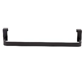 TOALLERO NEGRO MATE PARA MUEBLE DE 36 CM