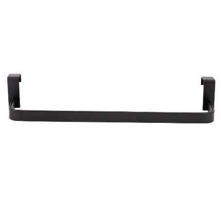 TOALLERO NEGRO MATE PARA MUEBLE DE 36 CM