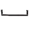 TOALLERO NEGRO MATE PARA MUEBLE DE 36 CM