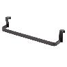 TOALLERO NEGRO MATE PARA MUEBLE DE 36 CM