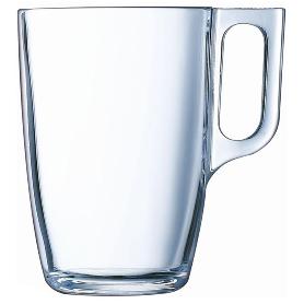 TAZA MUG TRANSPARENTE NUEVO 40 CL