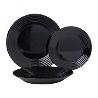 PLATO HONDO HARENA NEGRO 23CM