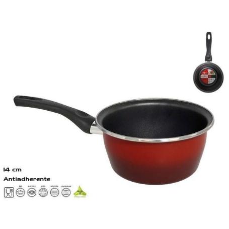 14 CMS. CAZO MODELO ROSSO MAGEFESA ANTIDHERENTE PARA TODO TIPO DE COCINA