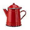 CAFETERA CONICA ROJA 1 L18X18 CM