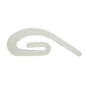 GANCHO CORTINA PLASTICO PARA RIEL