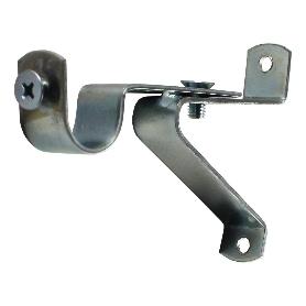 SOPORTE FRENTE N.8 19MM CROMO