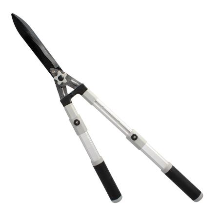 TIJERAS PODAR SETOS 2 MANOS ALUMINIO TELESCOPICAS, HOJAS ACERO ANTIADHERENTE, MANGO TPR, AJUSTE CORTE,