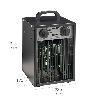 CALEFACTOR INDUSTRIAL 1000 / 2000 WATT.