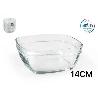 14 CMS DURALEX BOL LAVAFRUTAS ENSALADERA CUADRADA 610 CC APILABLE LYS APTO PARA MICROONDAS