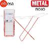 TENDEDERO ACERO BLANCO Y ROJO 2 ALAS,PLEGABLE,ECONOMICO, 20 MTS. ALAMBRE EBESA