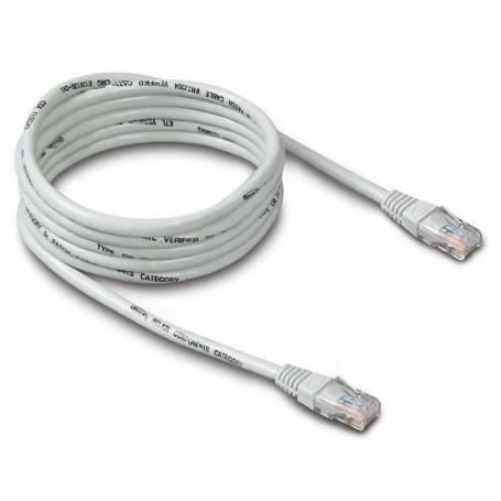 CONEXION 8P8C RJ45 M-M UTP CAT.6 3 MTS