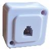 BASE TF.SUPERF.RJ11 BLANCO-MINI