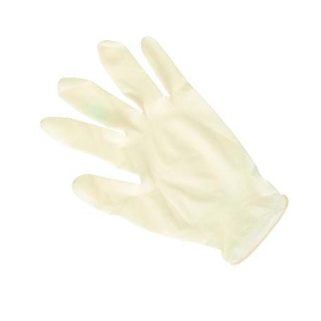 GUANTES DESECHABLES LÁTEX SINTETICO TALLA 7 CAJA 100 UNIDADES