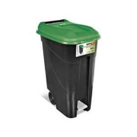 CUBO CON PEDAL ECO  80 L VERDE