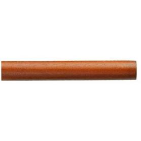 BARRA MADERA LISA 2,1 METROS X 28 MM. TECA