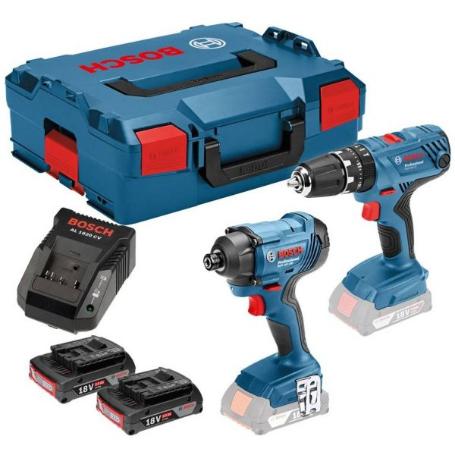 TALADRO BOSCH GSB18V-21+GDR18V-160