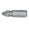 WITTE-27045-PUNTA POZIDRIV STANDARD GUÍA 1/4  CORTA (PZ.1 X 25) (CAJA 50)