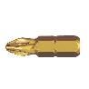 WITTE-27246-PUNTA POZIDRIV STANDARD-E EXTRA DURA GUÍA 1/4  CORTA (PZ2X25) (CAJA 50)