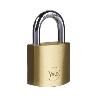 YALE-YPL11050-CANDADO DE LATÓN ARCO CORTO (50 MM)