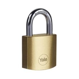 YALE-YPL11060-CANDADO DE LATÓN ARCO CORTO (60 MM)