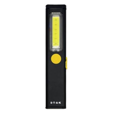 STAK-ST476-LINTERNA LED RECARGABLE DE 3W EXTRAFINA DE ALUMINIO STEALTH (CAJA 8)