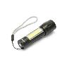 VELAMP-D89R-MINI LINTERNA LED RECARGABLE CON ZOOM + LINTERNA COB THOR MAX (CAJA 8)