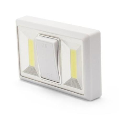 VELAMP-IL92-INTERRUPTOR LED ALIMENTADO POR BATERÍA LOVING (CAJA 12)