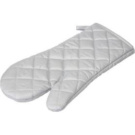 MANOPLA GUANTE DE HORNO ALGODON ALUMINIZADO AISLANTE PARA BARBACOA  35 CMS.
