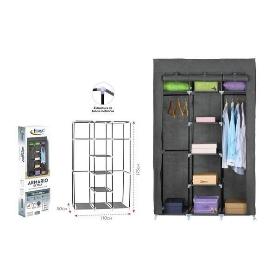ARMARIO DE TELA GRANDE 175X110X50 CMS CON PUERTAS ENRROLLABLES, FACIL MONTAJE HERSIG