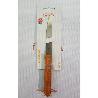CUCHILLO CHULETERO CHULETON CON SIERRA Y MANGO MADERA NATURAL F02010 LACASA
