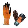 GUANTE SIFER NYLON+NITRILO PUNTOS SUPERFOAM SICRODO T-10 HEFESTO (CAJA 12 UNIDADES)