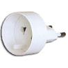 ELECTRICIDAD ADAPTADOR VIAJE BIPOLAR 10A-250V REF  11000-50400