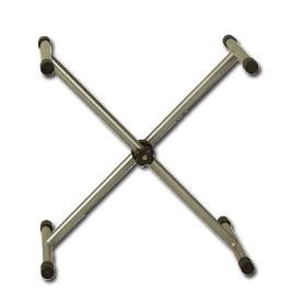 CABALLETE METALICO REGULABLE NEGRO-GRIS 100-80-60 CM 100-80-60 K