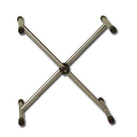 CABALLETE METALICO REGULABLE NEGRO-GRIS 100-80-60 CM 100-80-60 K