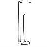 PORTARROLLOS WC HIERRO 54 CM
