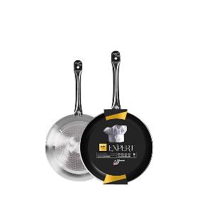 26 CMS  SARTEN EXPERT PROFESIONAL ANTIADHERENTE  ALUMINIO CON MANGO ACERO INOXIDABLE COK