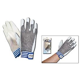 GUANTE SIFER CONDUCTOR PIEL VACUNO Y TELA VELCRO T-7 S MUSTANG (CAJA 12 UNIDADES)