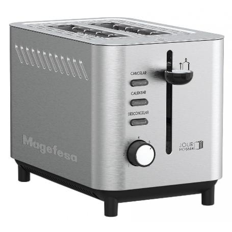 MAGEFESA TOSTADOR ELECTRICO MODELO JOUR 820 W 2 REBANADAS  MGF3334