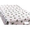 ROLLO DE HULE DISEÑO ACEBO NAVIDAD 1,40 X 20 M