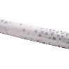 ROLLO DE HULE DISEÑO ESTRELLAS PLATEADAS 1,40 X 20 M