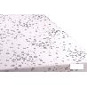 ROLLO DE HULE DISEÑO ESTRELLAS PLATEADAS 1,40 X 20 M