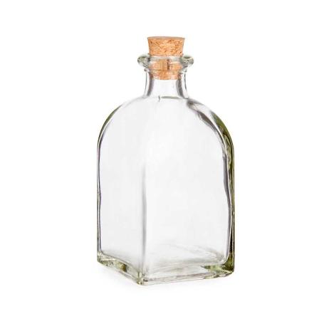 BOTELLA FRASCA VIDRIO 125 ML TAPON CORCHO