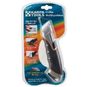 KARPA CUTTER MULTIFUNCIONES PROFESIONAL 60 MM CON SEGURO,ERGONOMICO,ANTIDESLIZANTE