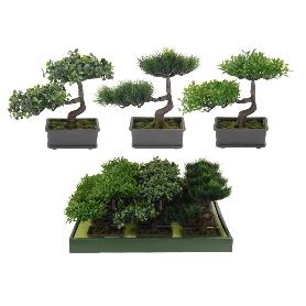 PLANTA ARTIFICIAL BONSAI 22 CM SURTIDO