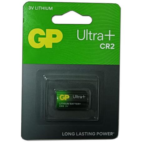GP PILAS LITIO ULTRA + 1 PILAS FOTOS (CR2-B1 GP)  3,0V 15.6 Ø X 27 MM