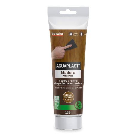 AGUAPLAST MADERA NOGAL OSCURO PASTA TUBO 125 ML 70000-006