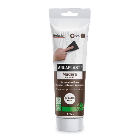 AGUAPLAST MADERA BLANCO PASTA TUBO 125 ML 70000-008