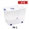 CAJA PLASTICO N8 86 LITROS 11251