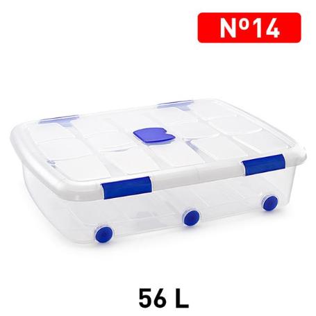 CAJA PLASTICO N14 56 LITROS 11249